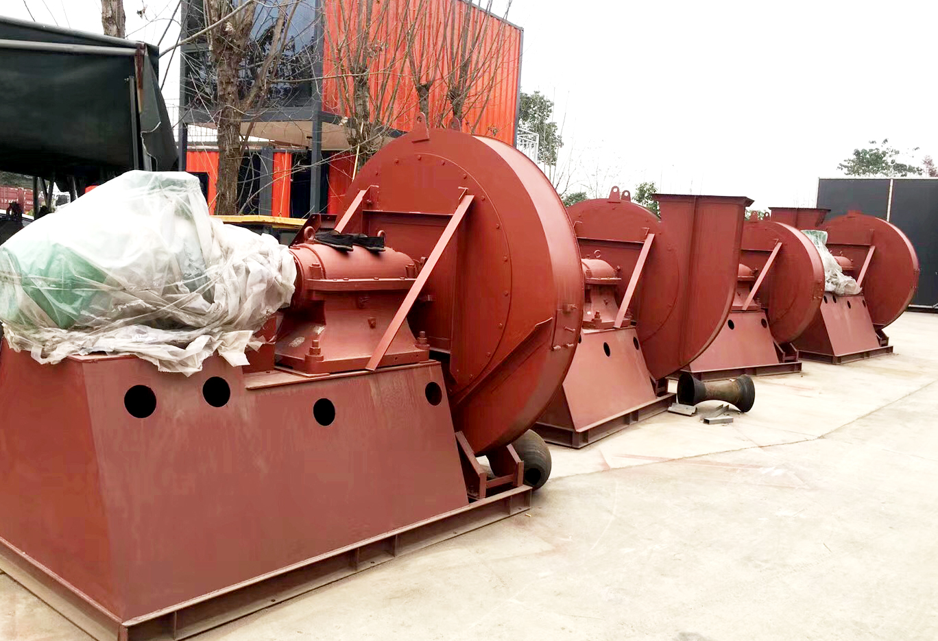 成都風機廠，施工風機，